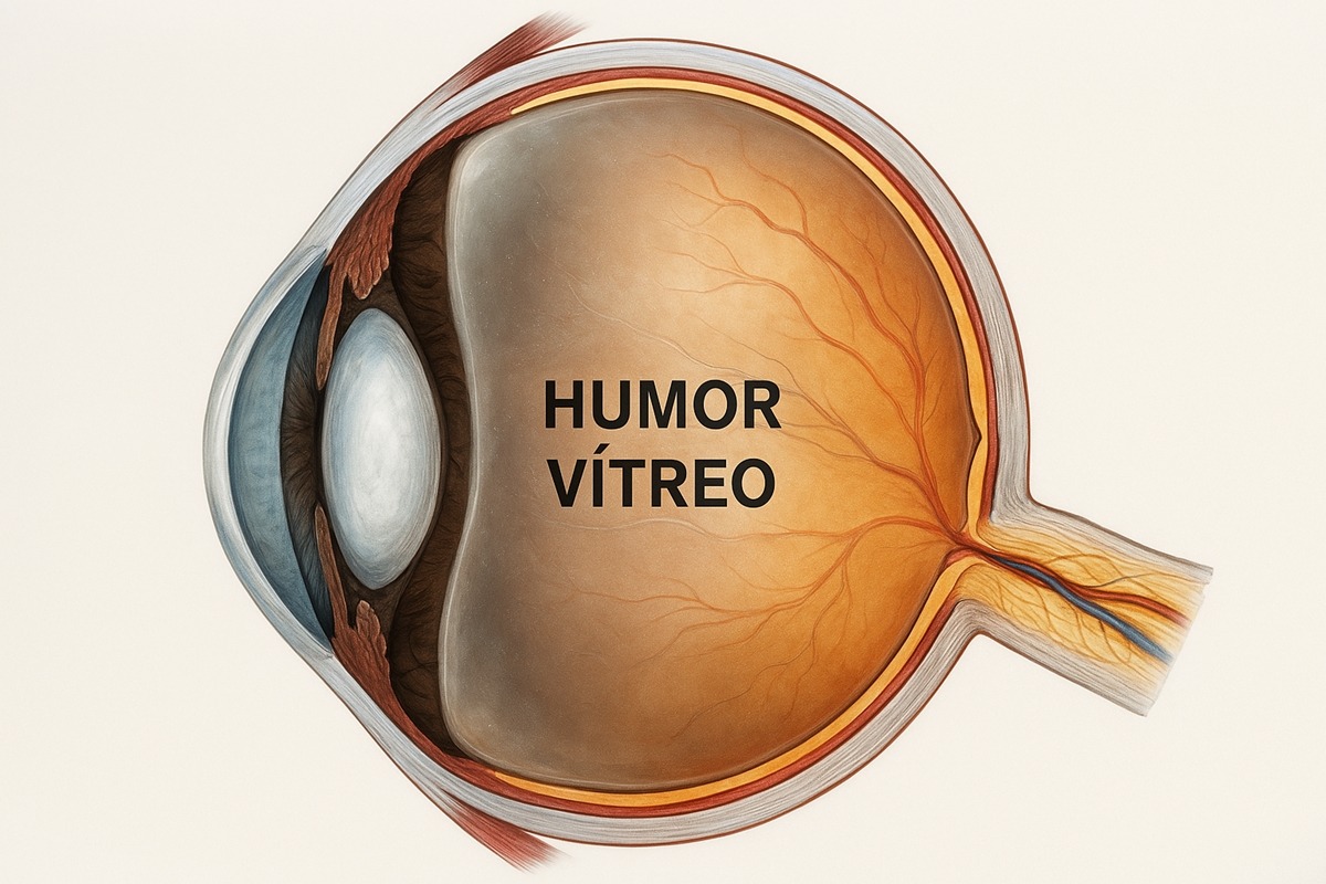 o que é humor vítreo